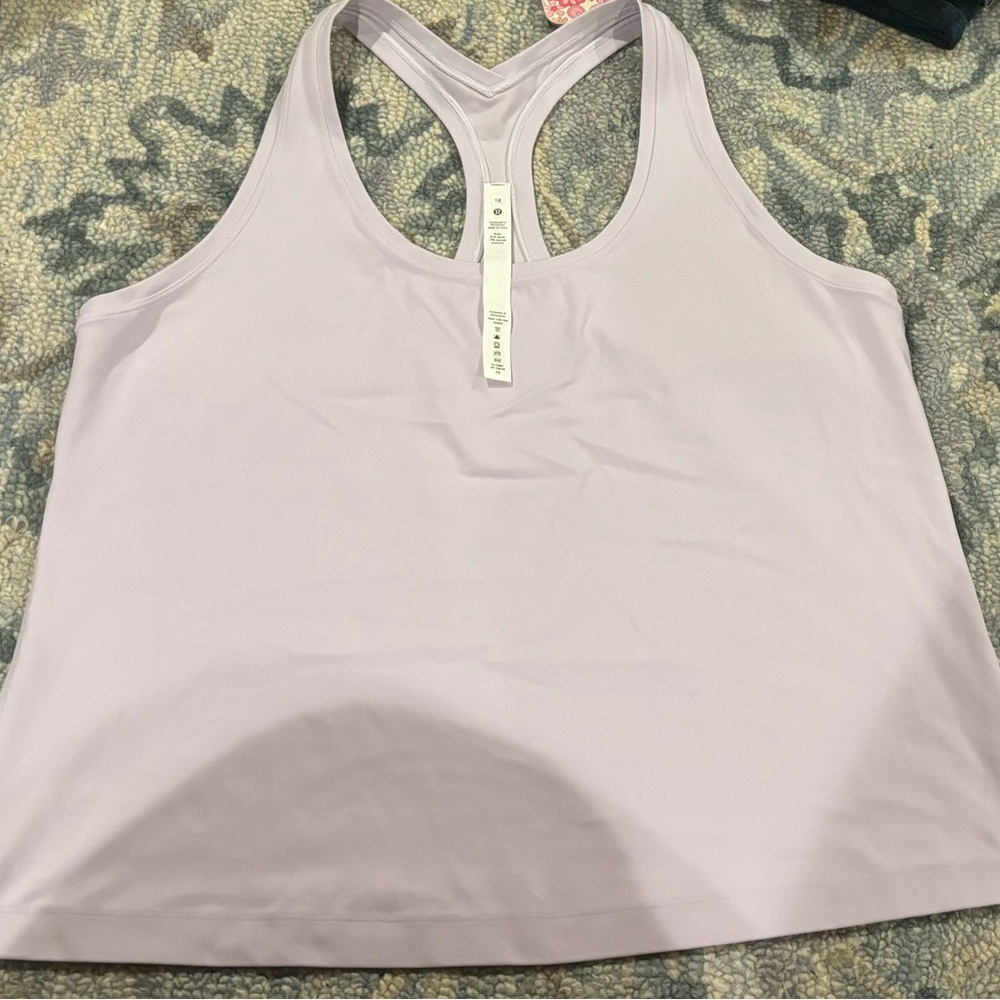 LuluLemon Align Tank Lavender  Size 18